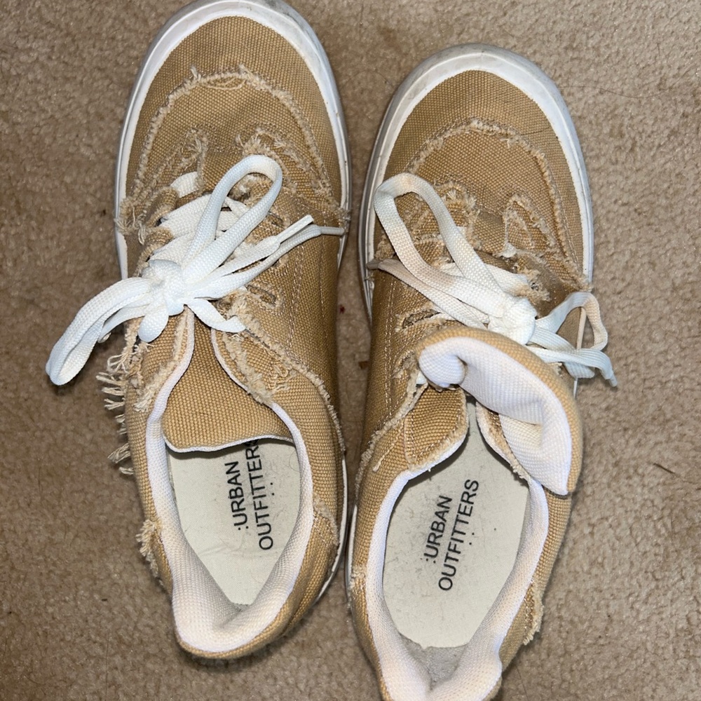 Urban Outfitters Tan Sneakers
